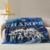 Tampa Bay Rays MLB American League Champions 2026 Fleece Woven Blanket