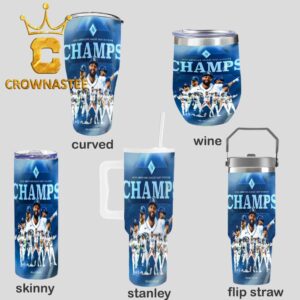 Tampa Bay Rays MLB American League Champions 2026 Wine Stanley Flip Straw Cup Tumbler