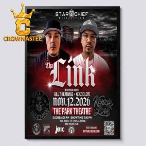 Star Chief Life Style Tha Link November 12th 2026 The Park Theatre Home Decor Poster Canvas