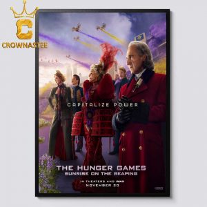 The Hunger Games Sunrise On The Reaping 2026 Movie Capitalize Power Home Decor Poster Canvas