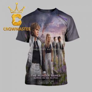 The Hunger Games Sunrise On The Reaping 2026 Movie Challenge Authority All Over Print T-Shirt