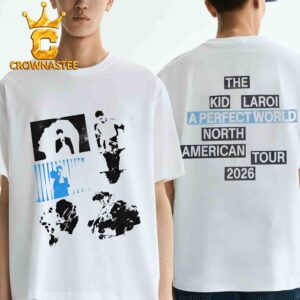 The Kid Laroi A Perfect World North American Tour 2026 Two Sided T-Shirt