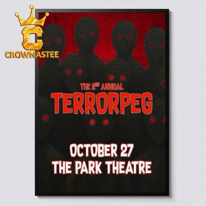 The Park Theatre The 2nd Annual Terrorpeg October 27th 2026 Home Decor Poster Canvas