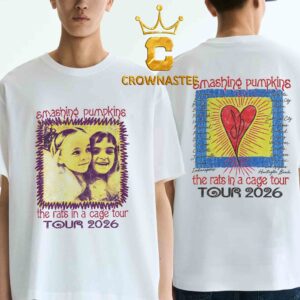 The Smashing Pumpkins 2026 Rats In A Cage Tour Dates Two Sided T-Shirt