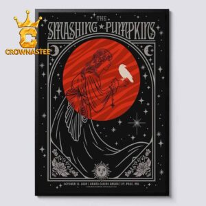 The Smashing Pumpkins Grand Casino Arena October 13th 2026 Home Decor Poster Canvas