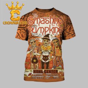 The Smashing Pumpkins Kohl Center Madison Wisconsin Oct 11th 2026 All Over Print T-Shirt