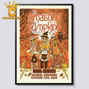 The Smashing Pumpkins Kohl Center Madison Wisconsin Oct 11th 2026 Home Decor Poster Canvas