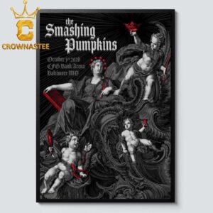 The Smashing Pumpkins October 3rd 2026 CFG Bank Arena Baltimore MD Home Decor Poster Canvas