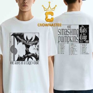 The Smashing Pumpkins Rats In A Cage 2026 Tour Dates Two Sided T-Shirt