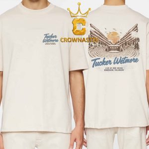 Tucker Wetmore Red Rocks Amphitheatre 2026 Tour Morrison CO October 27th Two Sided T-Shirt