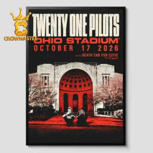 Twenty One Pilots Ohio Stadium Oct 17th 2026 Home Decor Poster Canvas