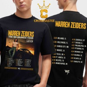 Warren Zeiders The No Brakes Tour With Special Guest Lakeview Two Sided T-Shirt