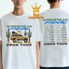 Widespread Panic Oct 23th – 25th 2026 The Riverside Theater Milwaukee WI Two Sided T-Shirt
