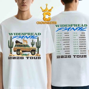 Widespread Panic 2026 Tour Two Sided T-Shirt