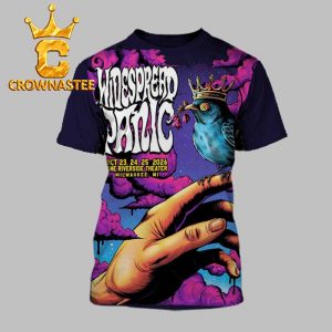 Widespread Panic Oct 23th – 25th 2026 The Riverside Theater Milwaukee WI All Over Print T-Shirt