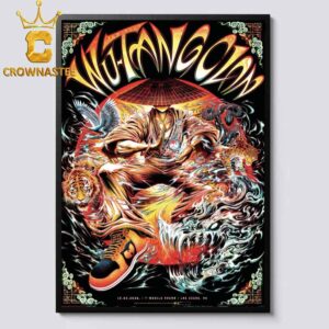 Wu-tang Clan Oct 3rd 2026 T-Mobile Arena Las Vegas NV Home Decor Poster Canvas