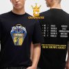 Interpol Special Guest Deaf Heaven North America USA Tour 2027 Unisex T-Shirt