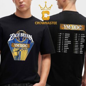 Zach Bryan YM&ODO 2027 Tour Dates Two Sided T-Shirt